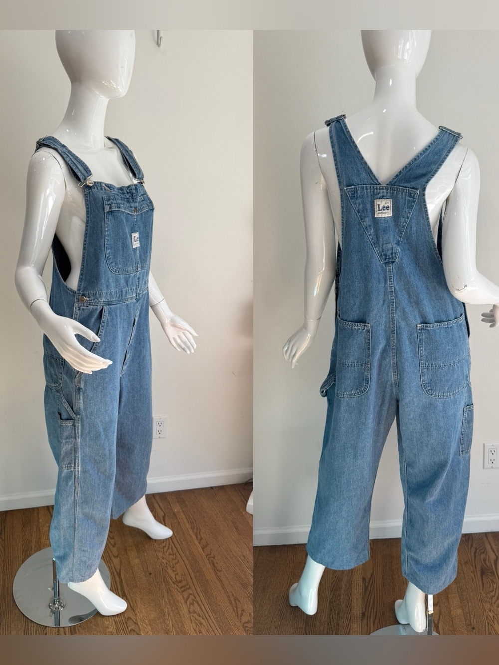 Vintage Lee Authentic Overalls Coveralls Workwear